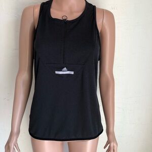 Adidas Stella McCartney Women's S Dark Gray Tank-Top Sleeveless Activewear Top